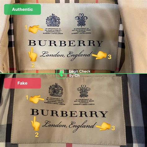 burberry touch real vs fake|burberry trench authenticity check.